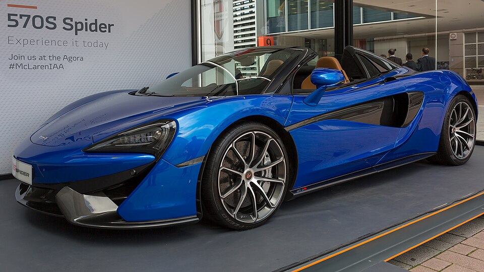 Mclaren 570S Spider 3.8 Bi-Turbo V8