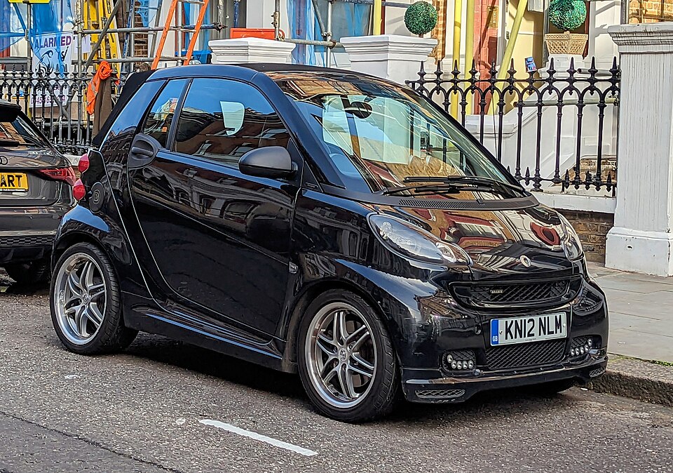 smart fortwo BRABUS cabrio 1.0 72kw